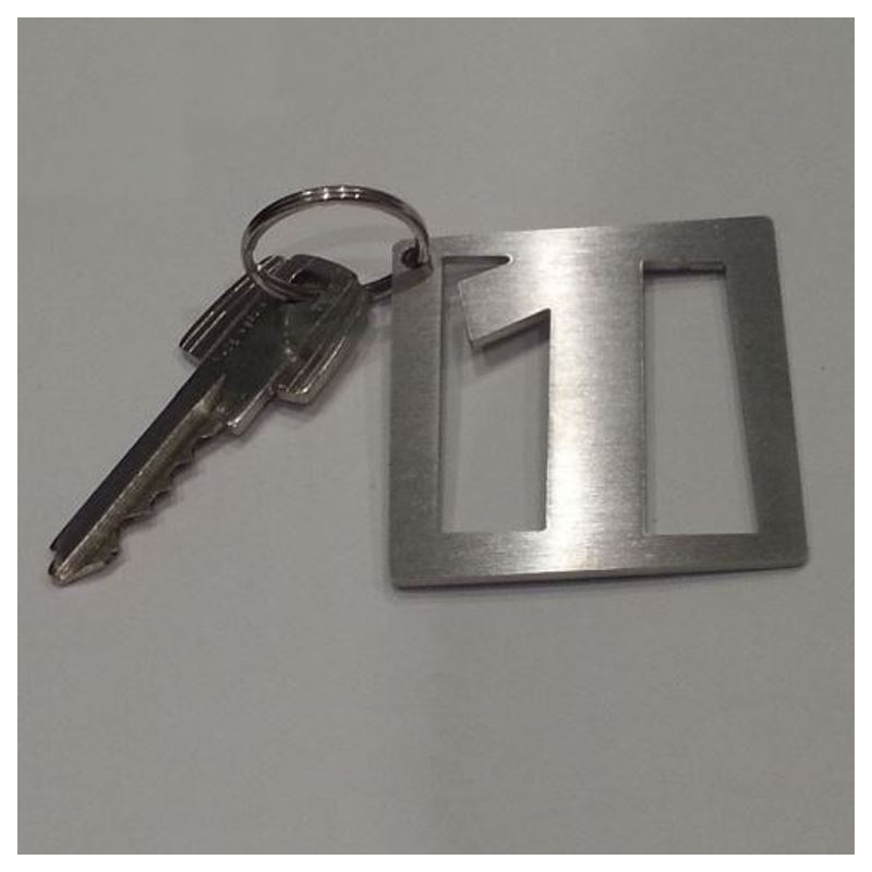 Porte-clés d'hôtel avec votre logo, Porte-clés d'hôtel en métal